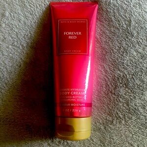Forever Red Body Cream Bath and Body Works